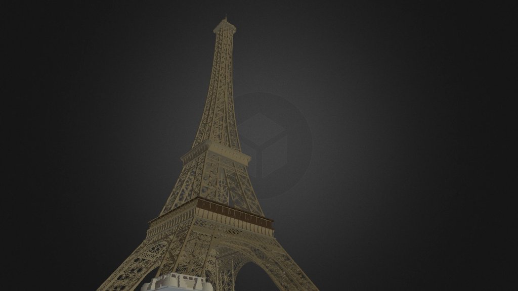 Eiffel Tower 3d model