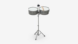 Timbales set