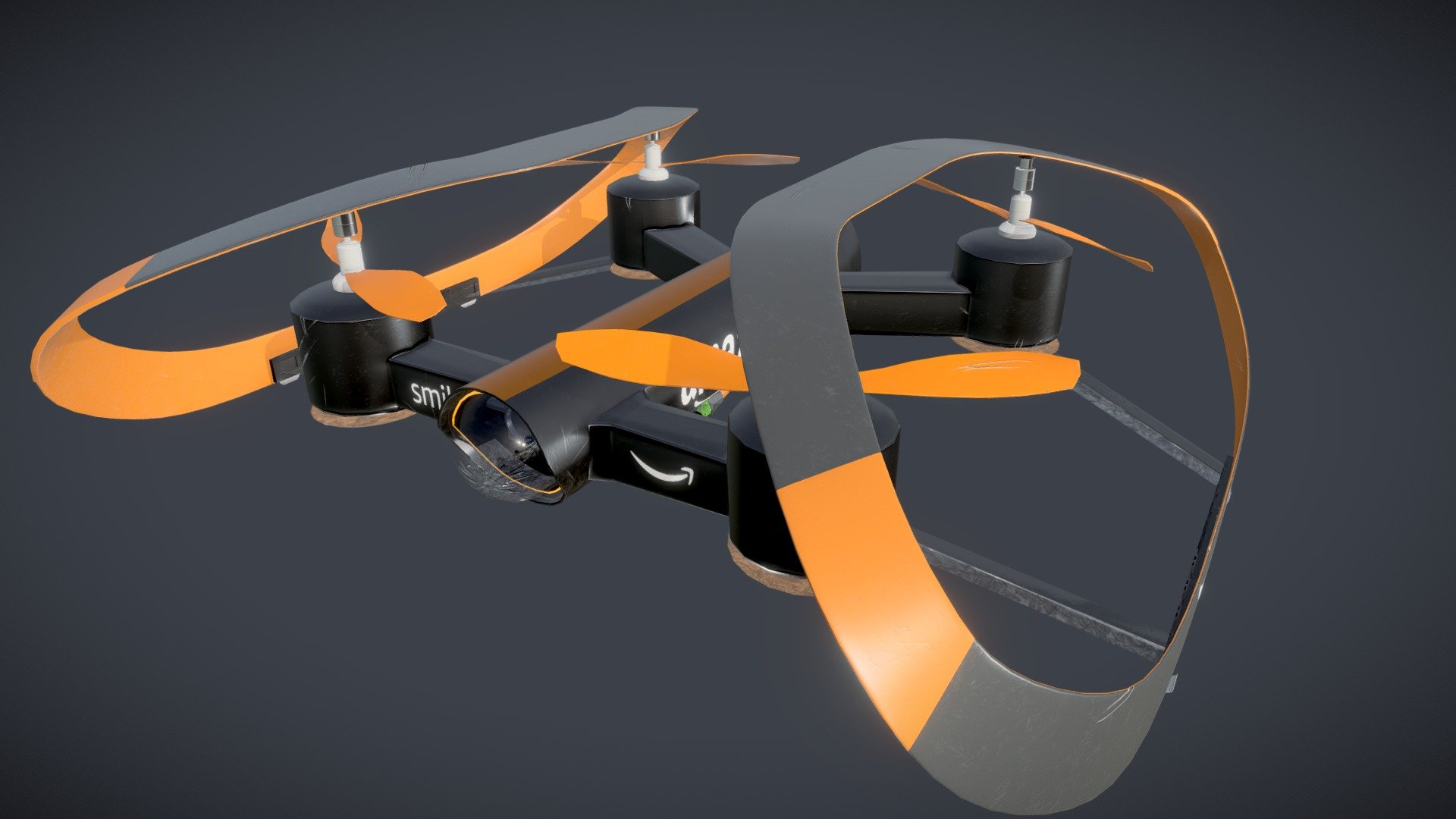 The Near-Future Drone 3d model