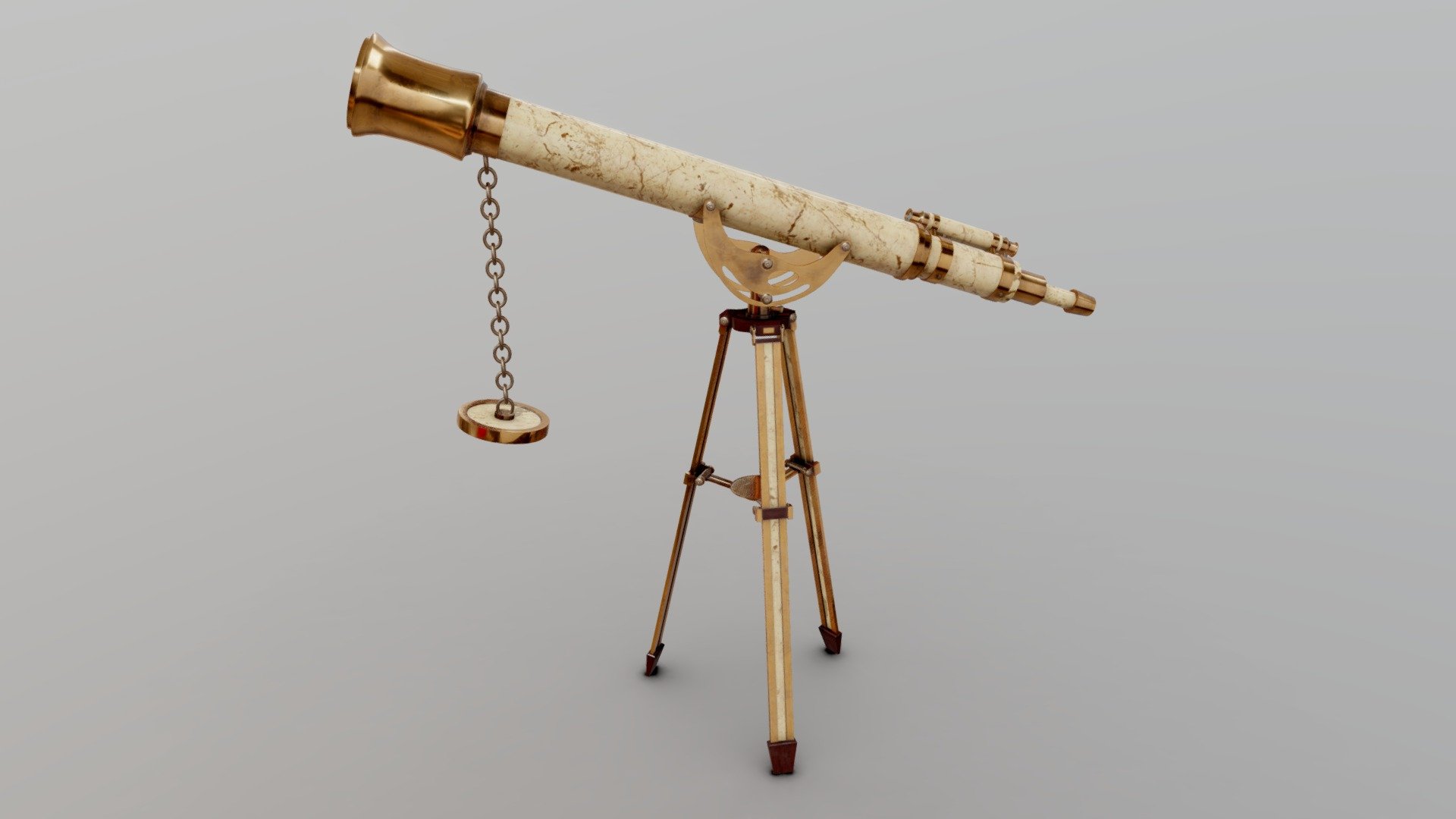 Telescope 3d model