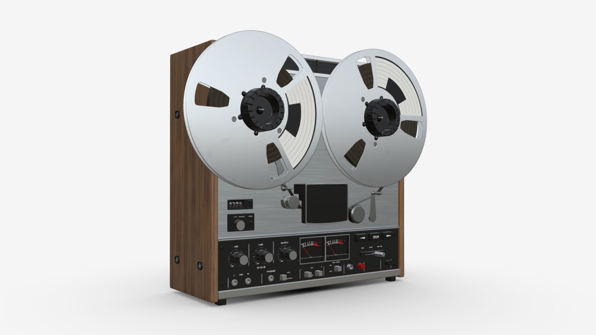 Tape drive 3d model