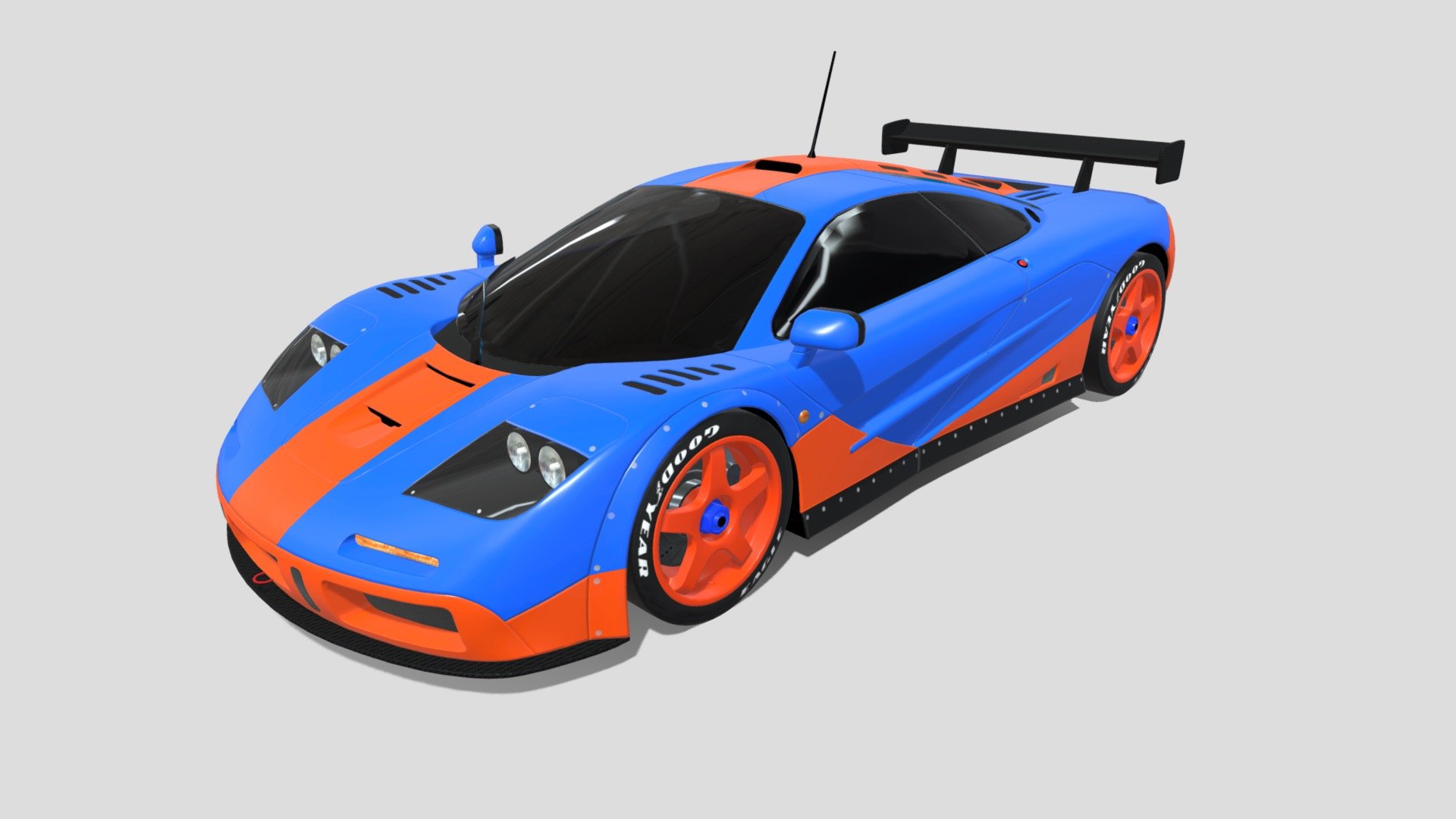 McLaren 3d model