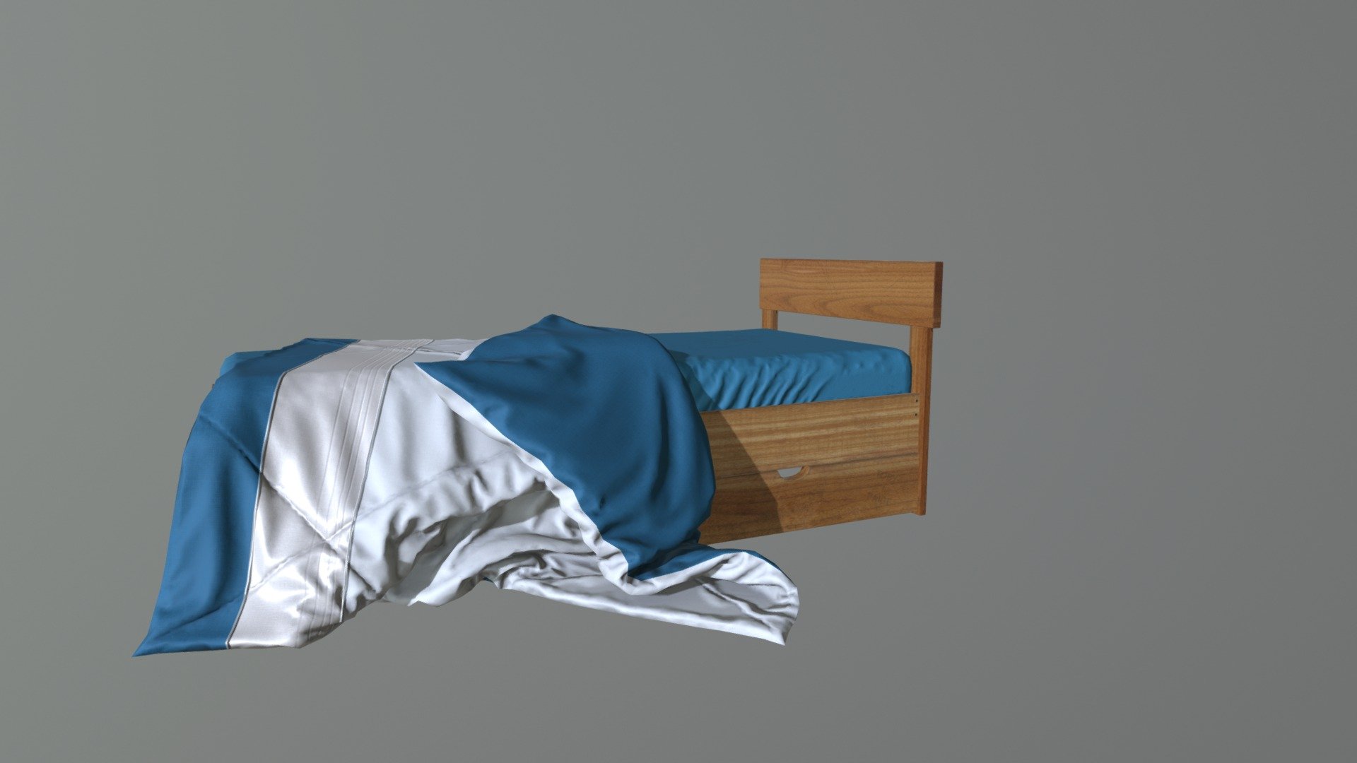 Bed 3d model