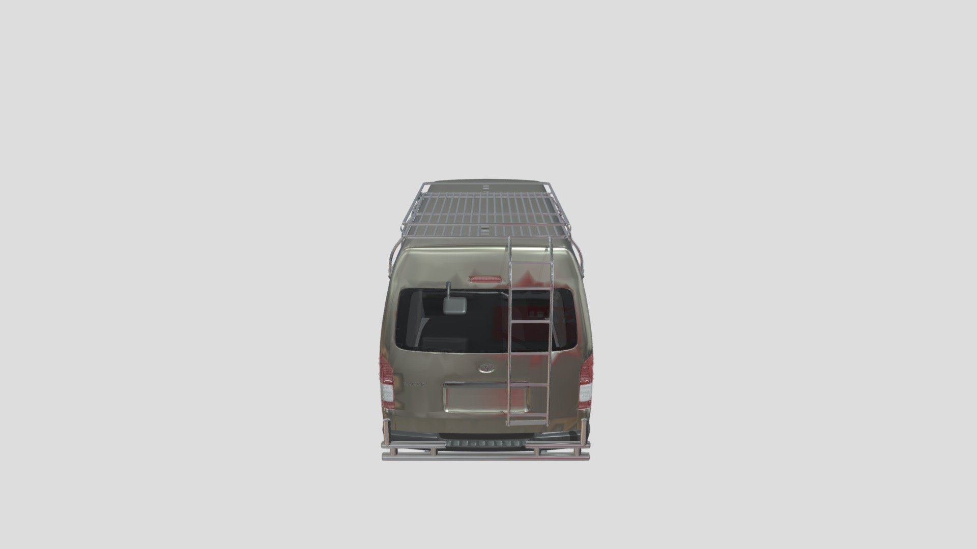 Toyota Hiace 2019 3d model