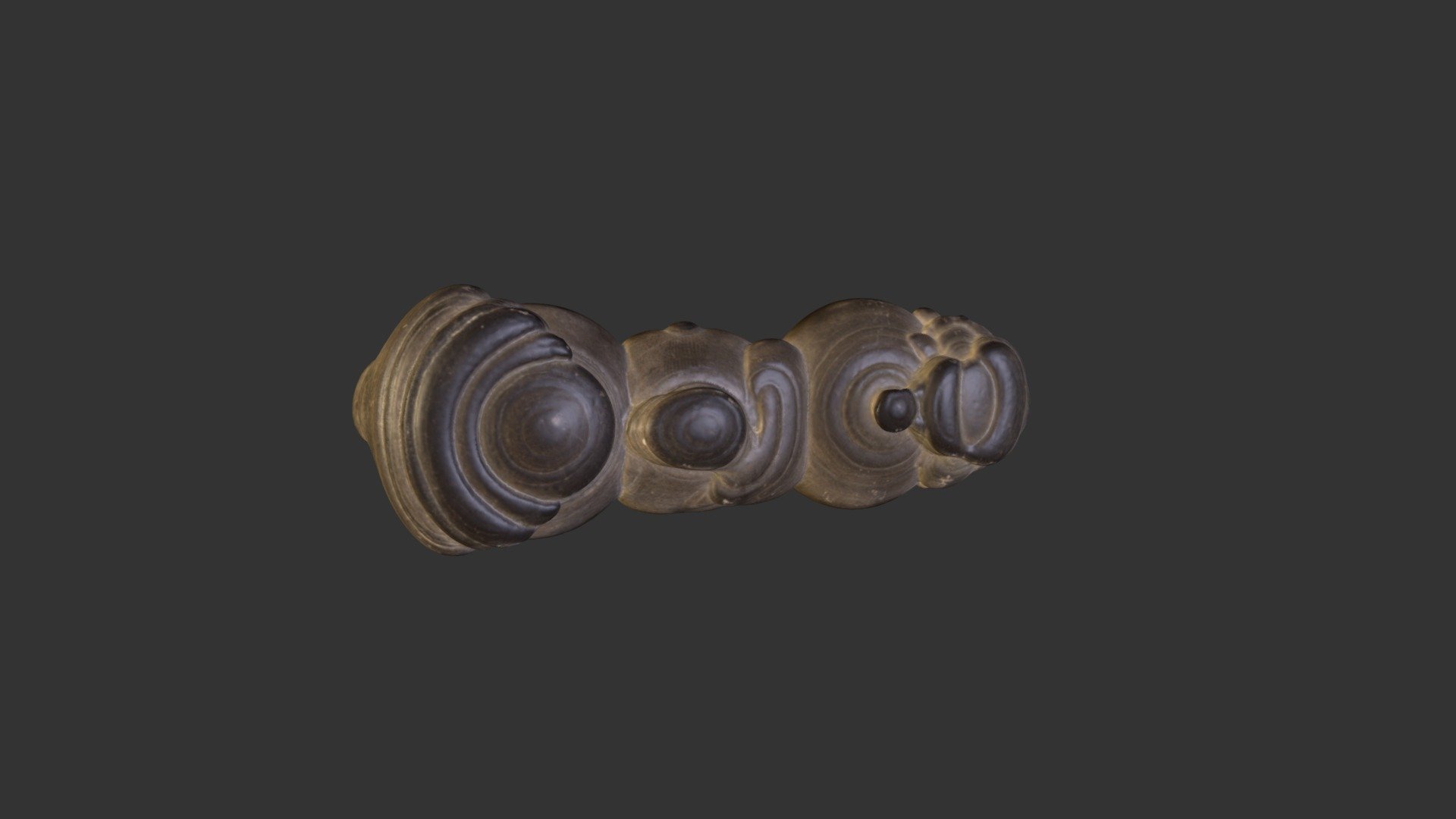 Concretion 3d model