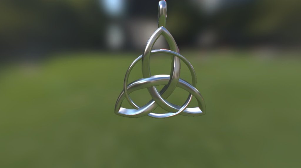 Celtic Trinity Knot 3d model