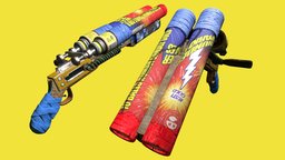 Double Barreled Firework | (DBS) Rust skin