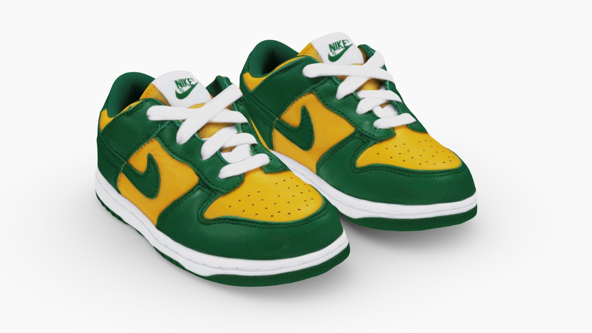 TD BABY SNEAKER Nike Dunk Low SP Brazil 3d model