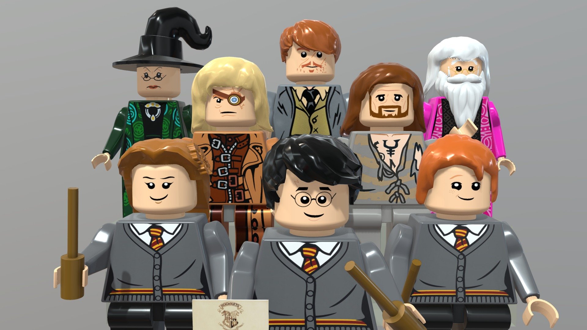 LEGO Harry Potter 3d model