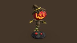 Pumpkin Scarecrow