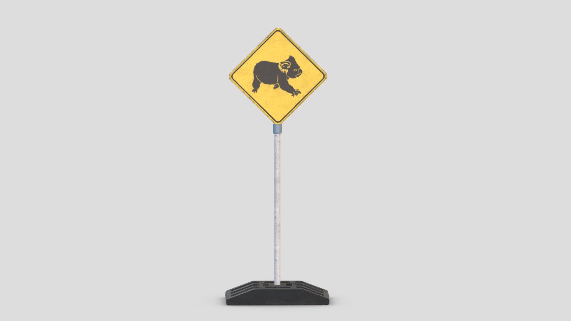 Street Sign 04 3d model