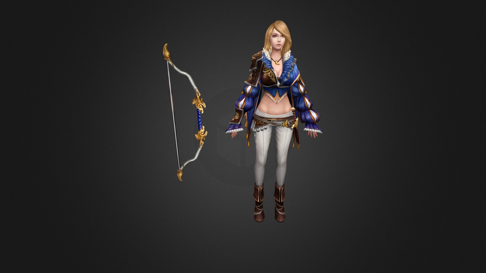 Archer Sketchfab 3d model