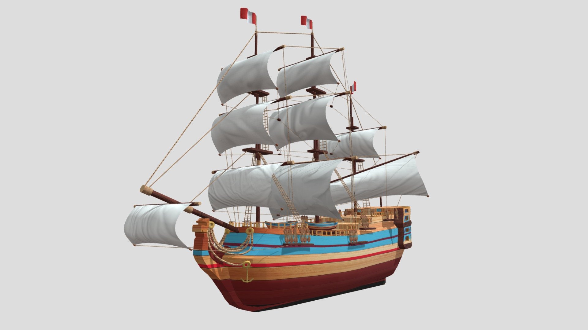 Boat 15 3d model