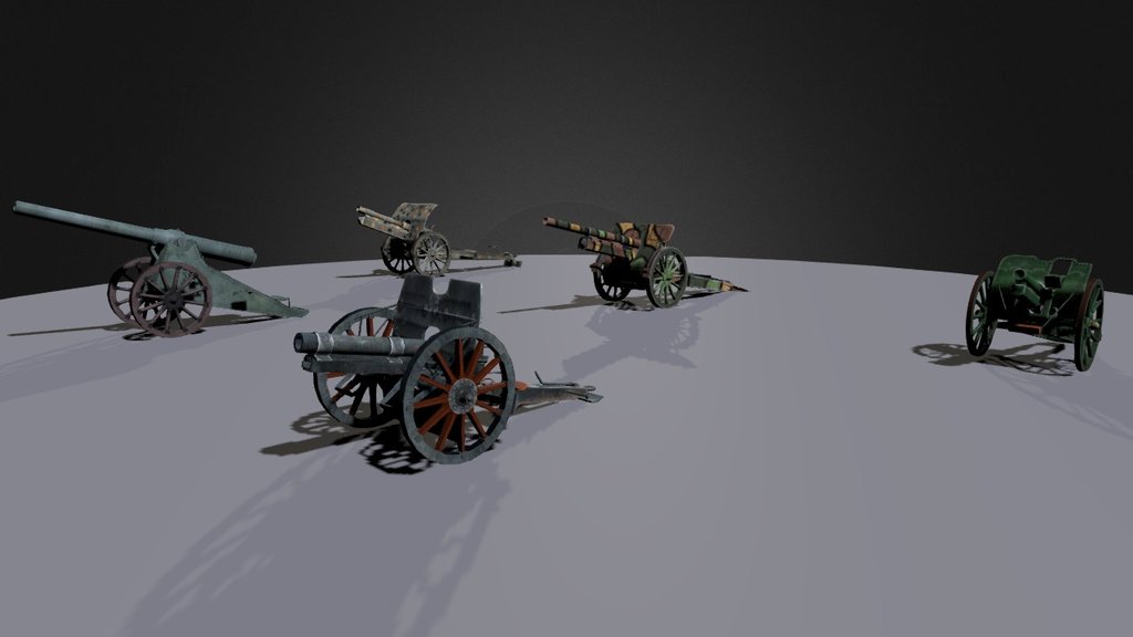 ARTILLERY 3d model