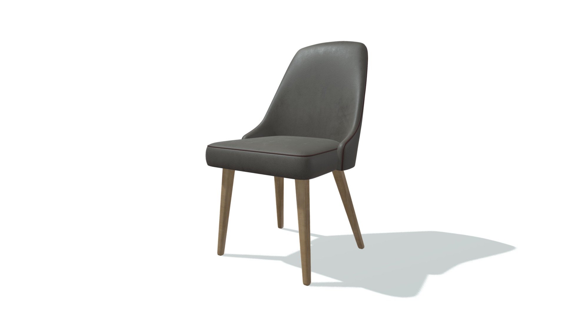 DC 0005 Mid- Century Chair 3d model