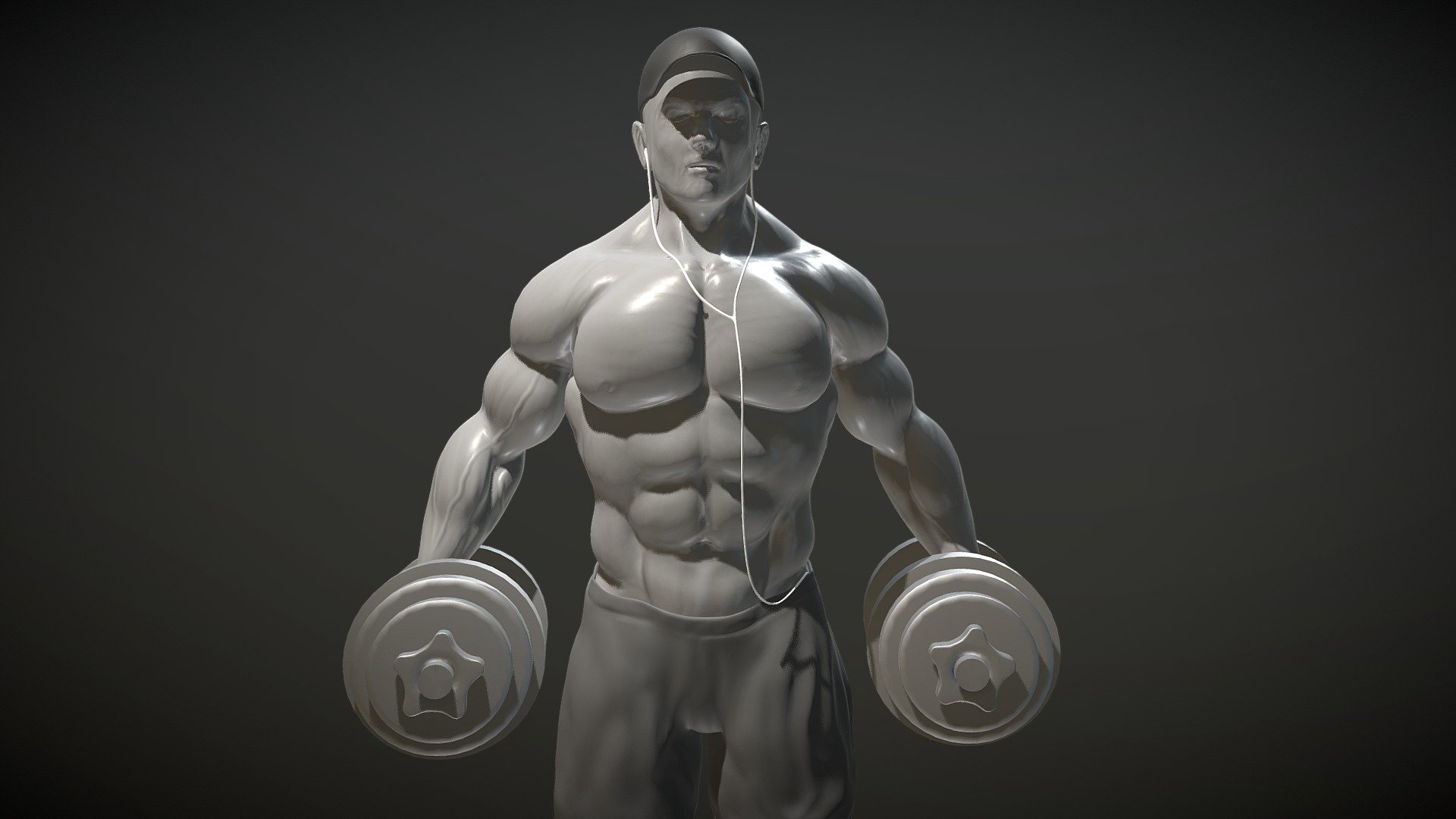 Body Builder 3d model