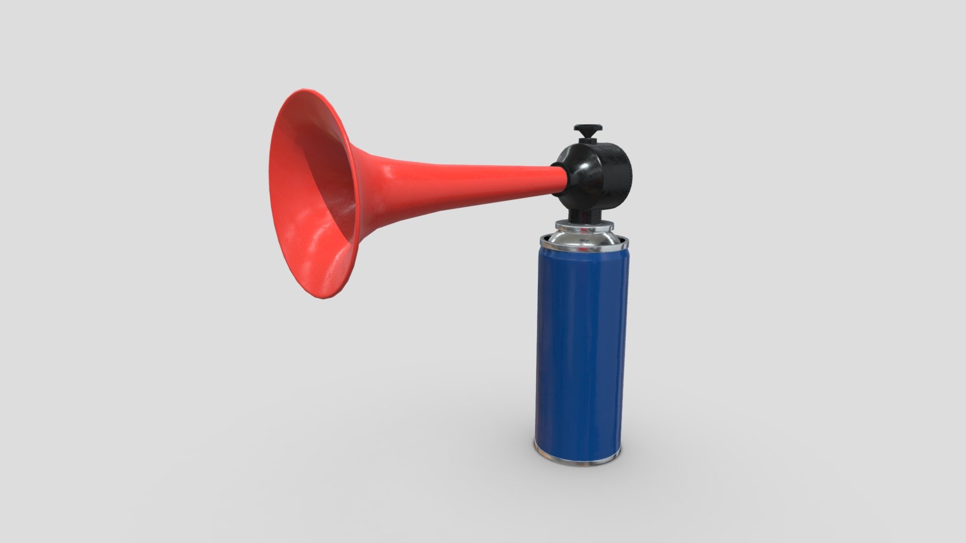 Air Horn 2 3d model