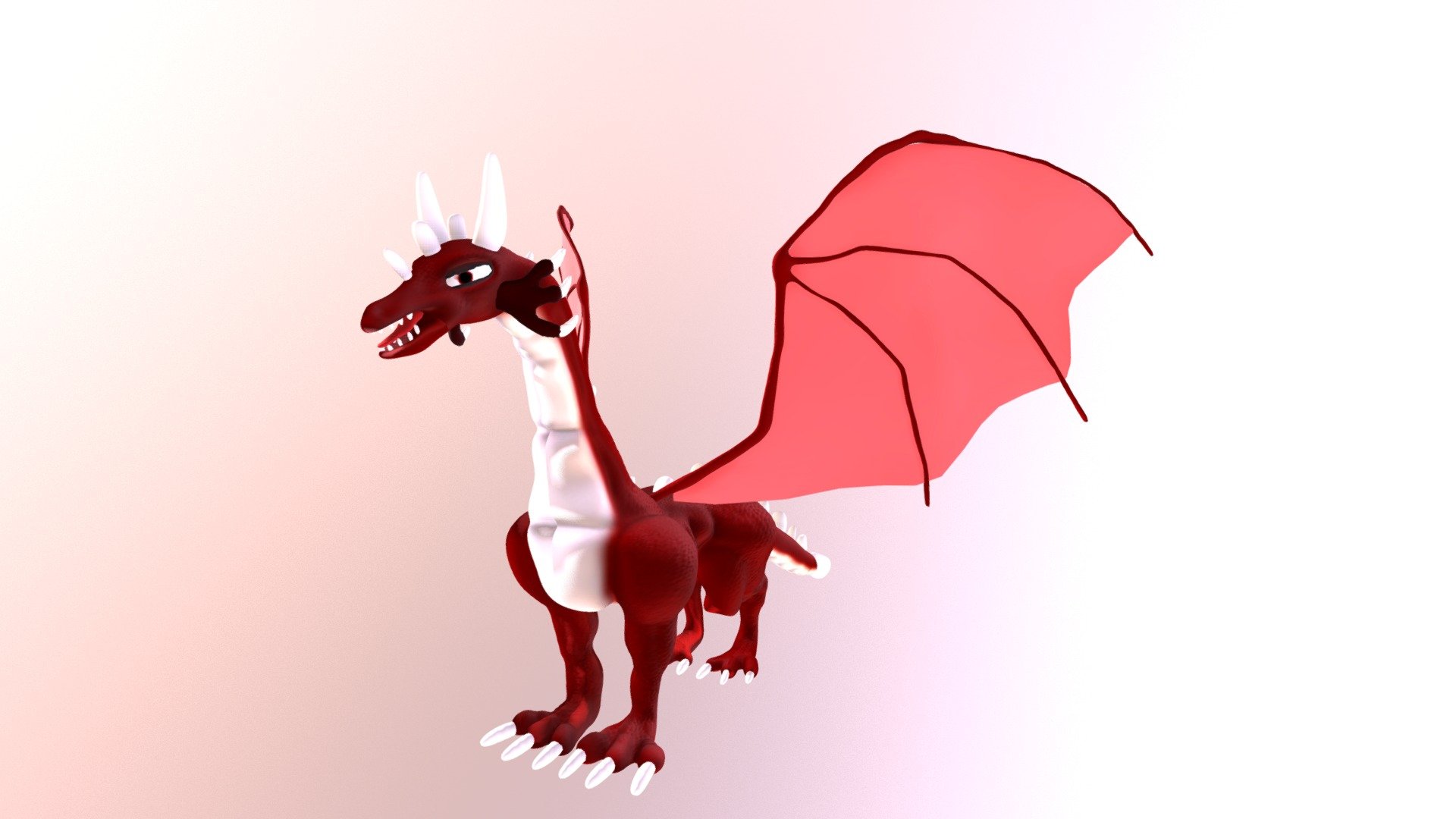 Dragon Character Creature 3d model