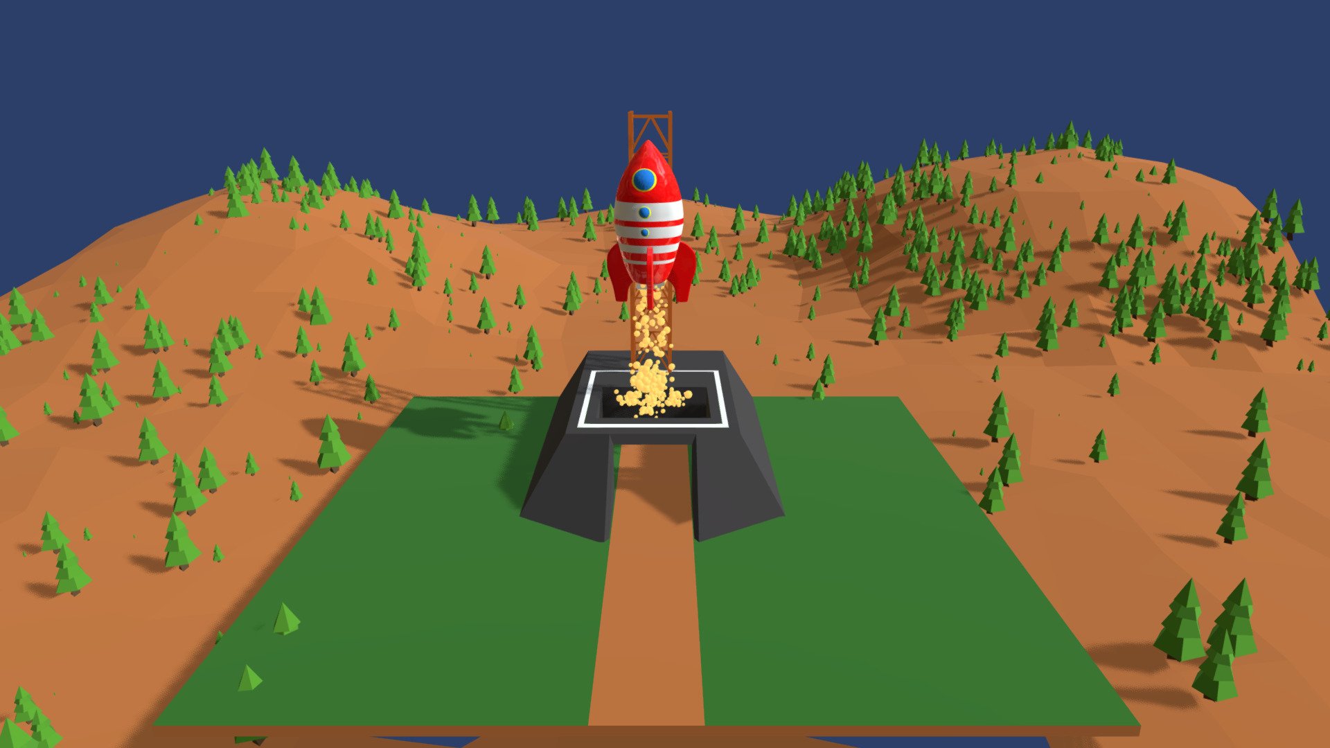 Rocket 3d model