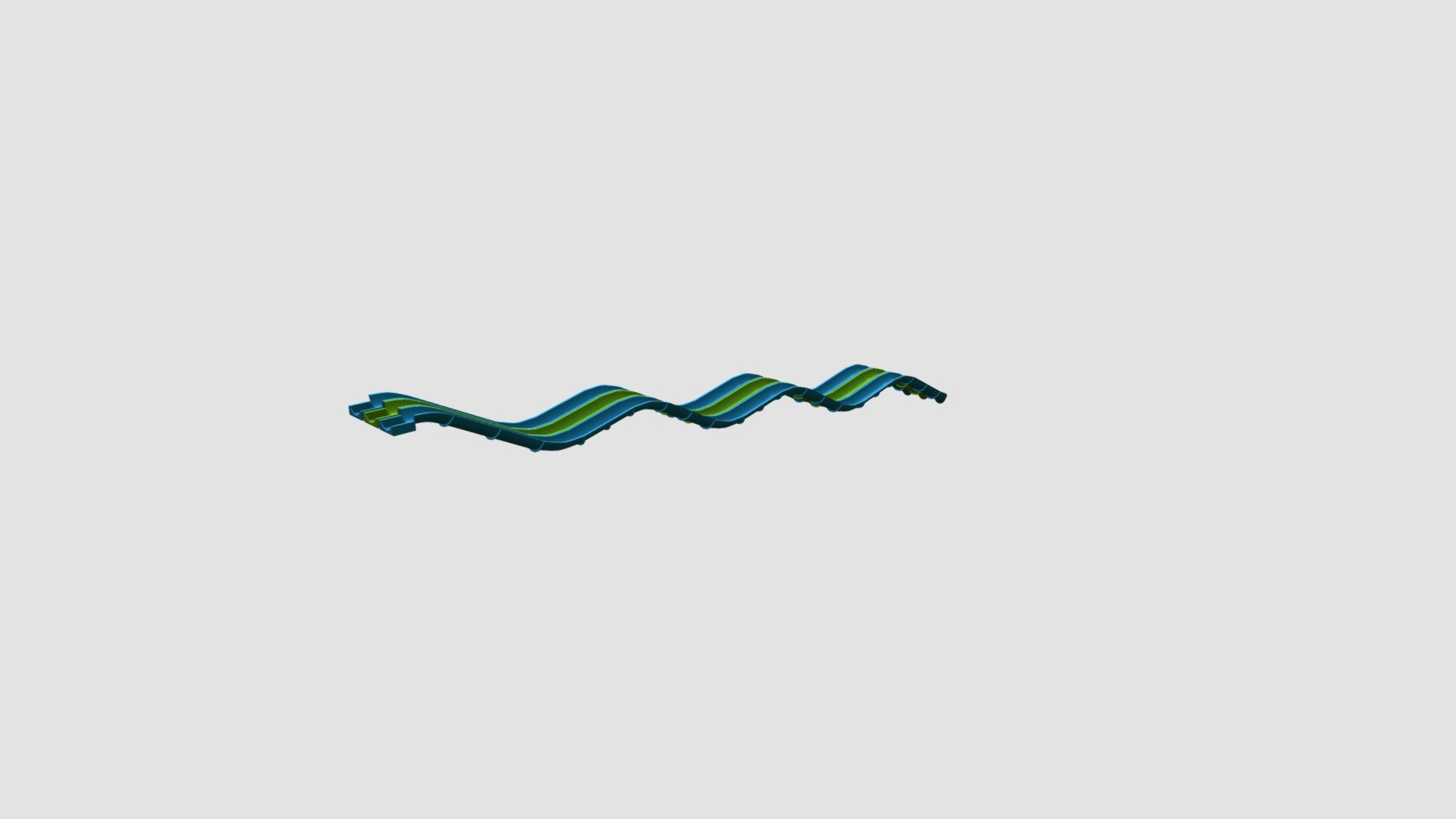 water slide 3d model