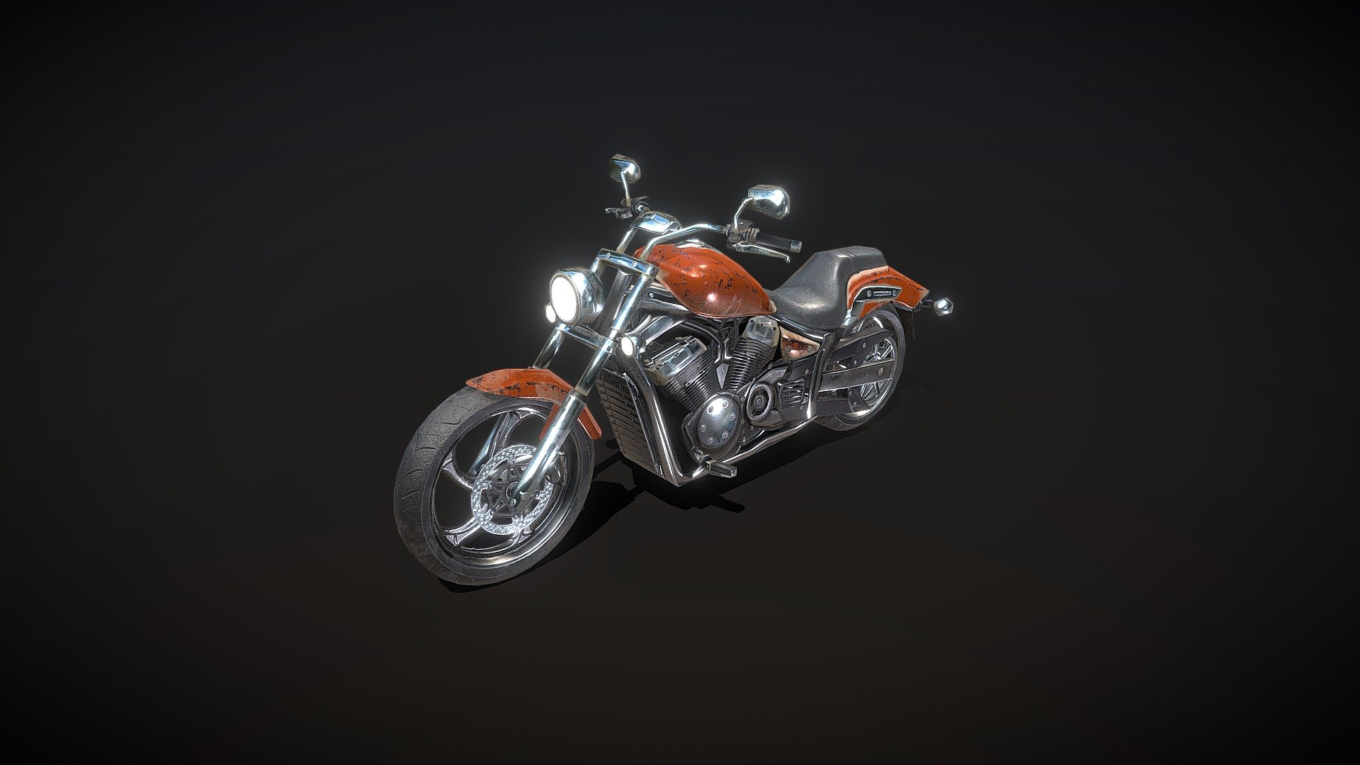 Yamaha Stryker 3d model