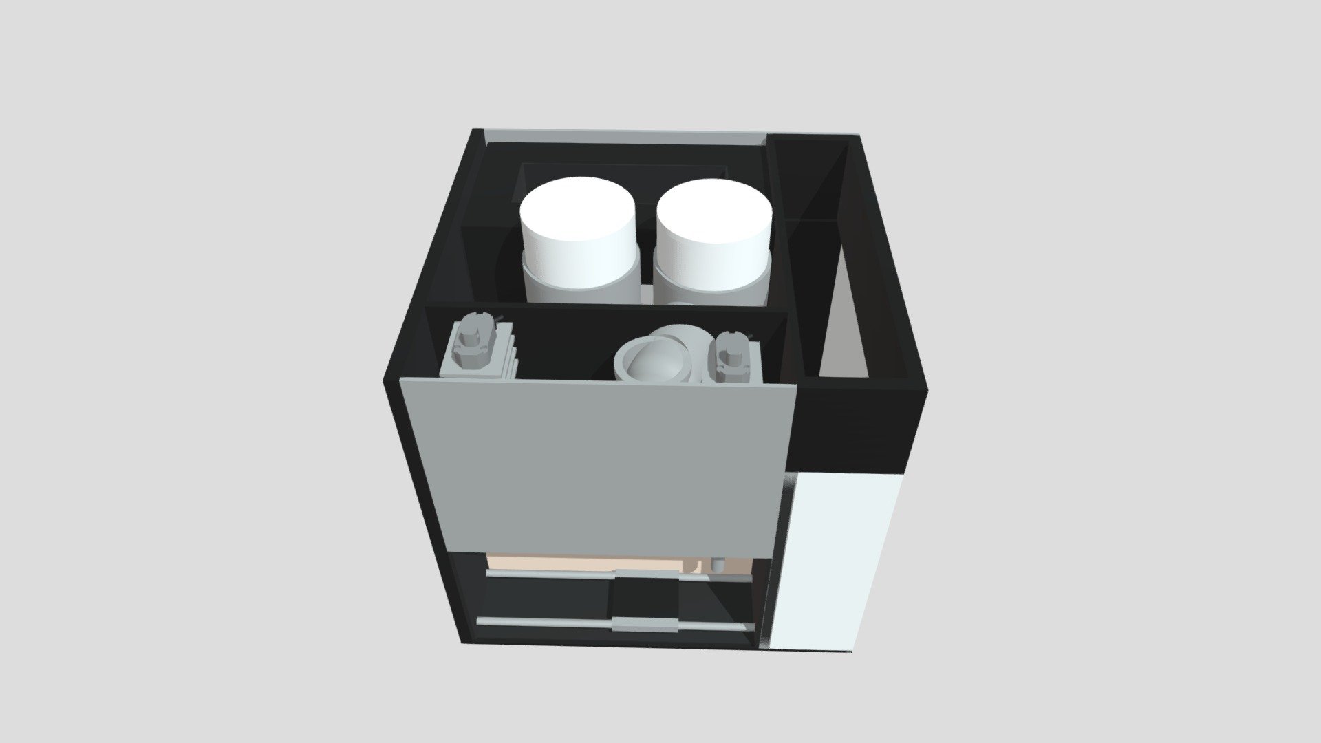 Automated Cocktail Machine (STL) 3d model