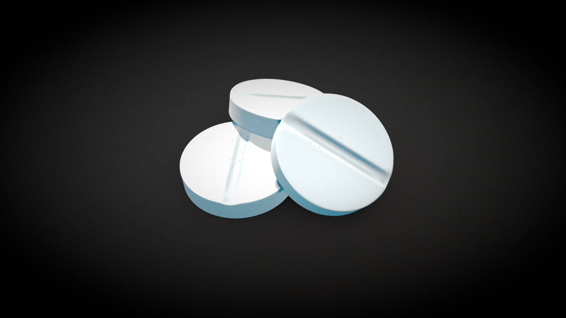 Medication / Tablets / Pills 3d model