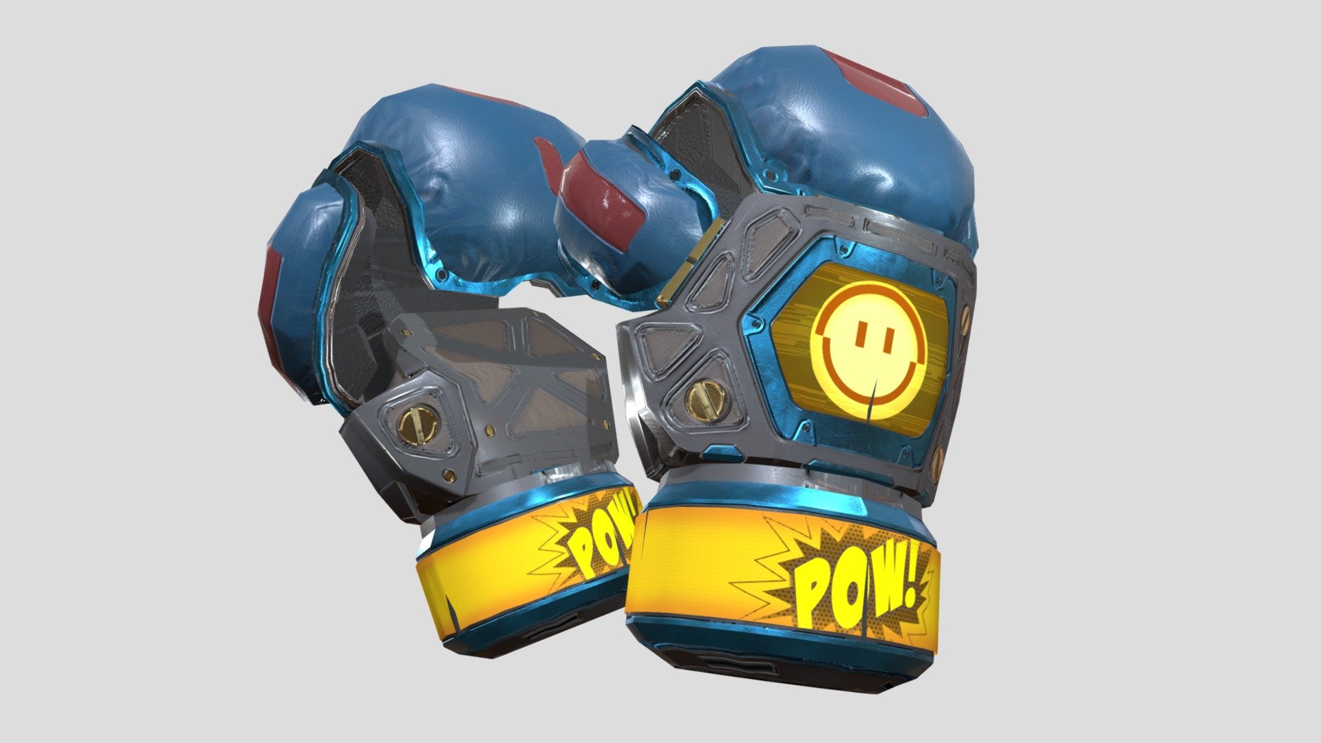 【ApexLegends】[Blender] ➢Pathfinder_gloves 3d model