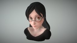 Girl with glasses