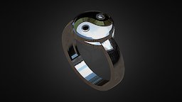 Ring "Yin Yang"