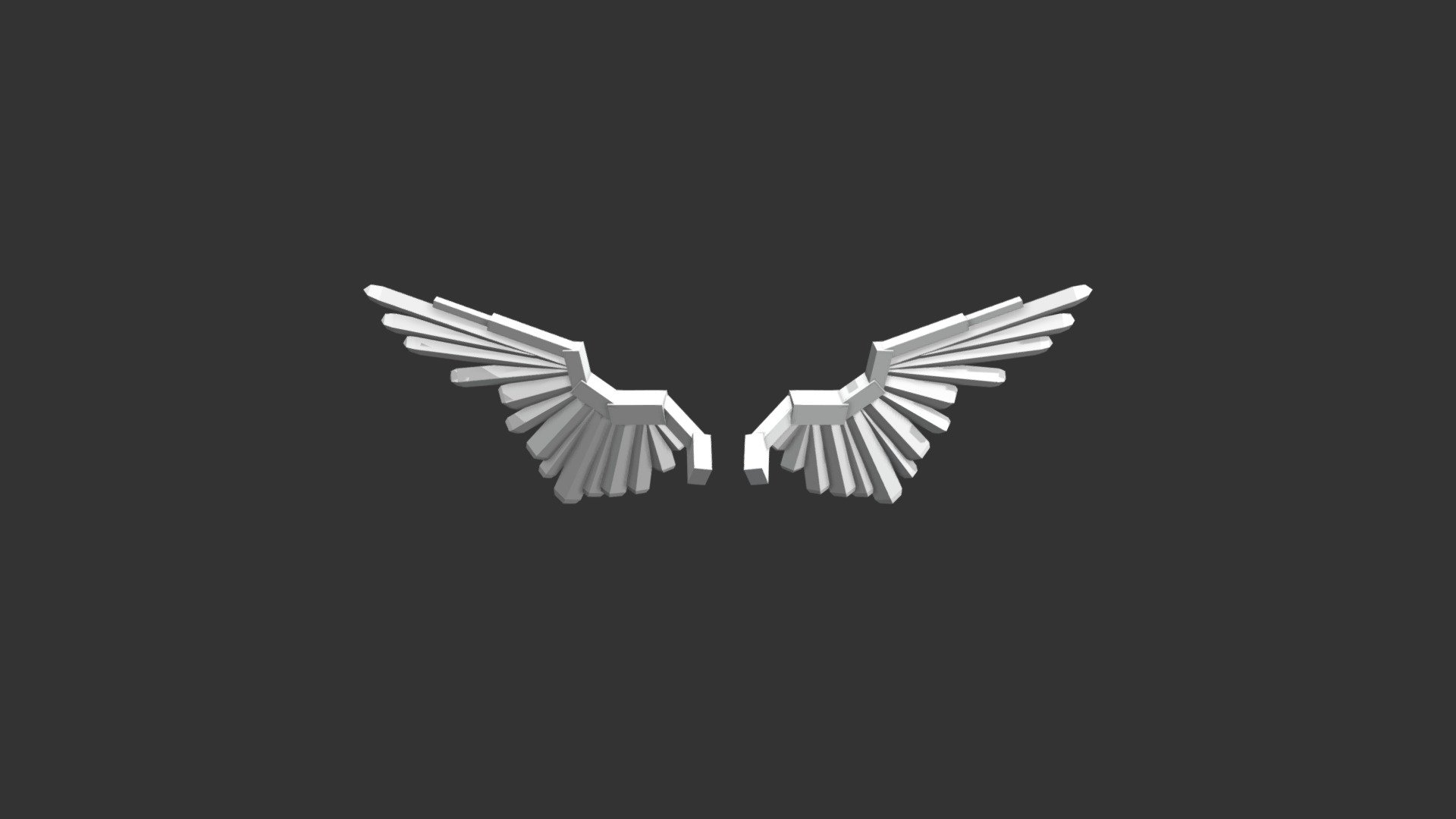 Angel Wings 3d model