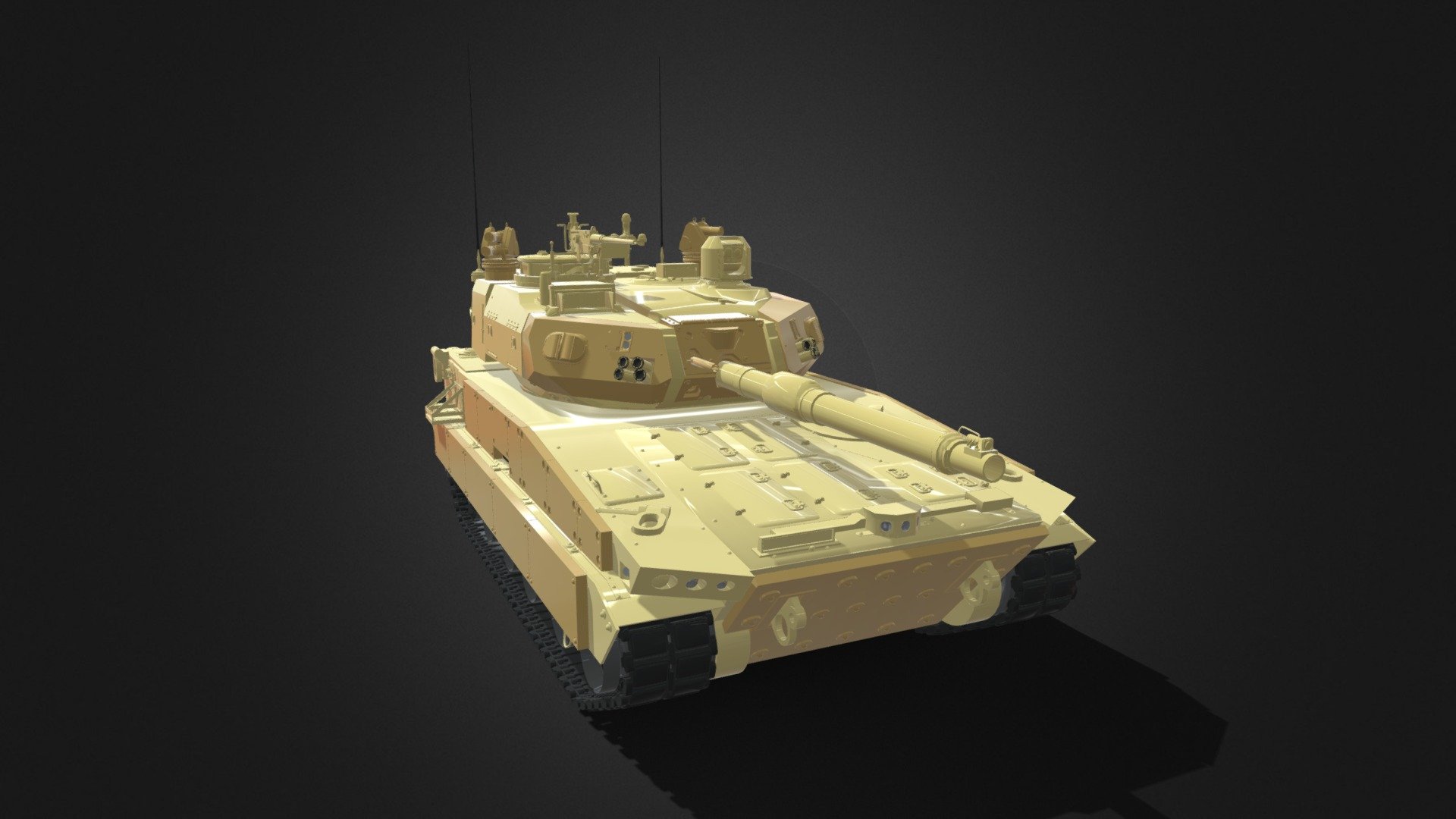 Griffin II MPF Light Tank 3d model