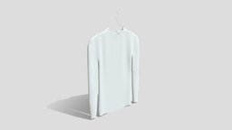 hanging mens long-sleeved shirt folded hanging 3