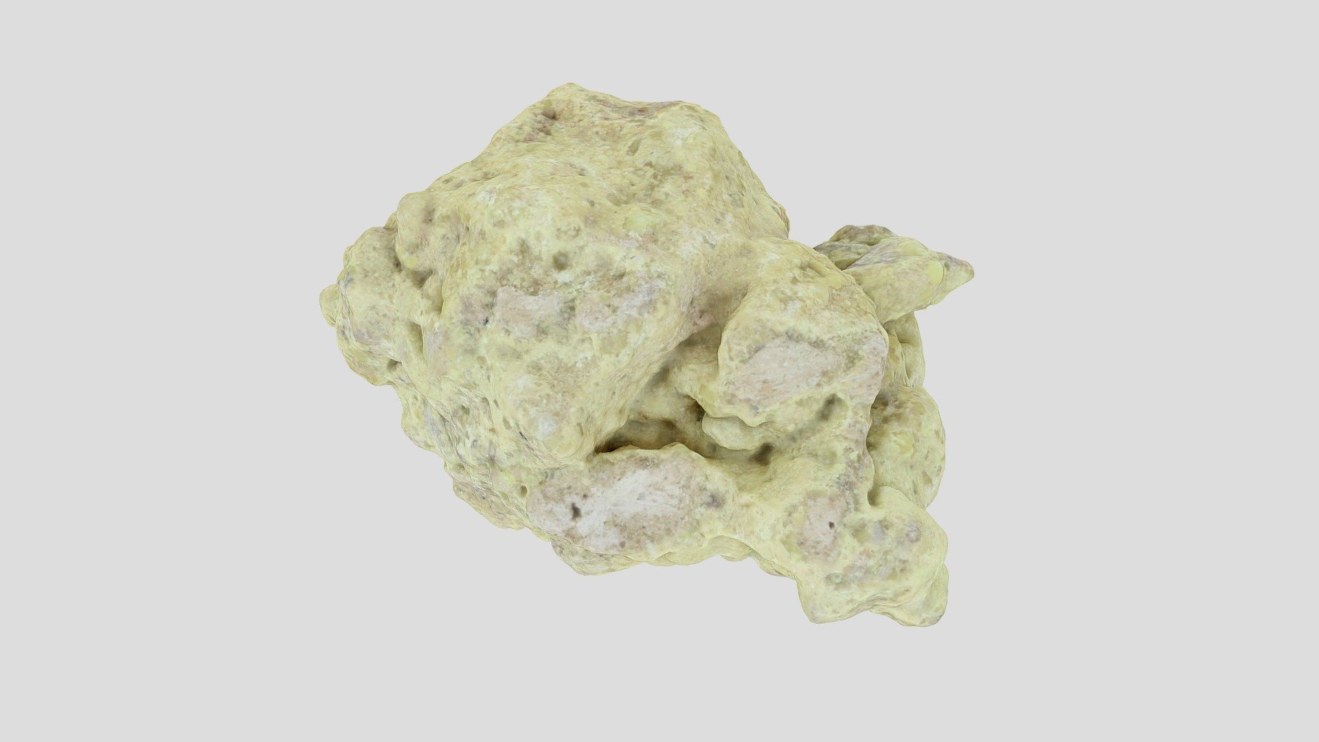 Sulfur 3d model