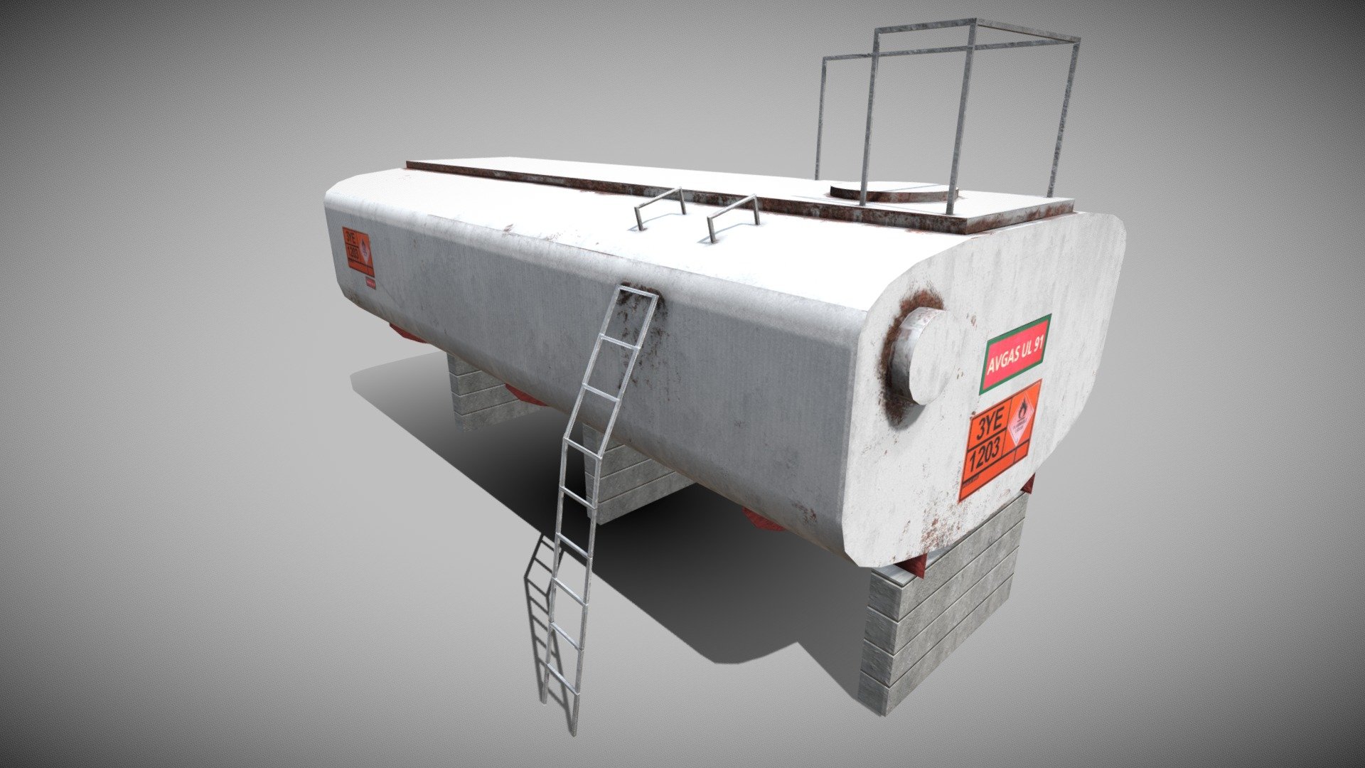 Fuel Tank 2 3d model