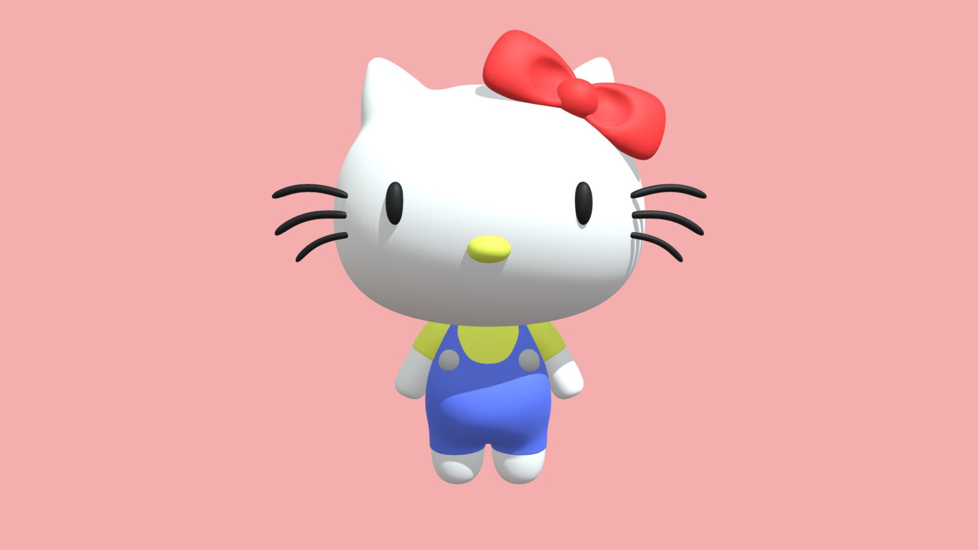 Hello Kitty 3d model