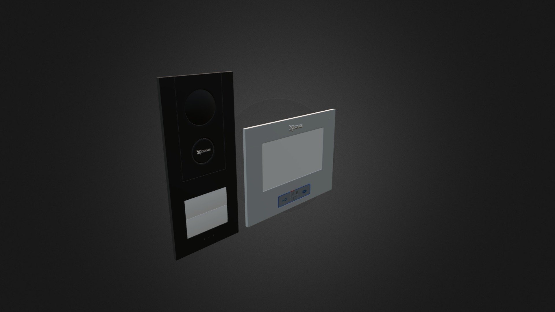 Video Door Phone 3d model