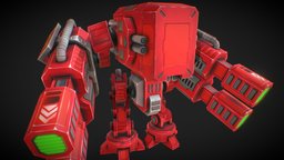 Low Poly Mech