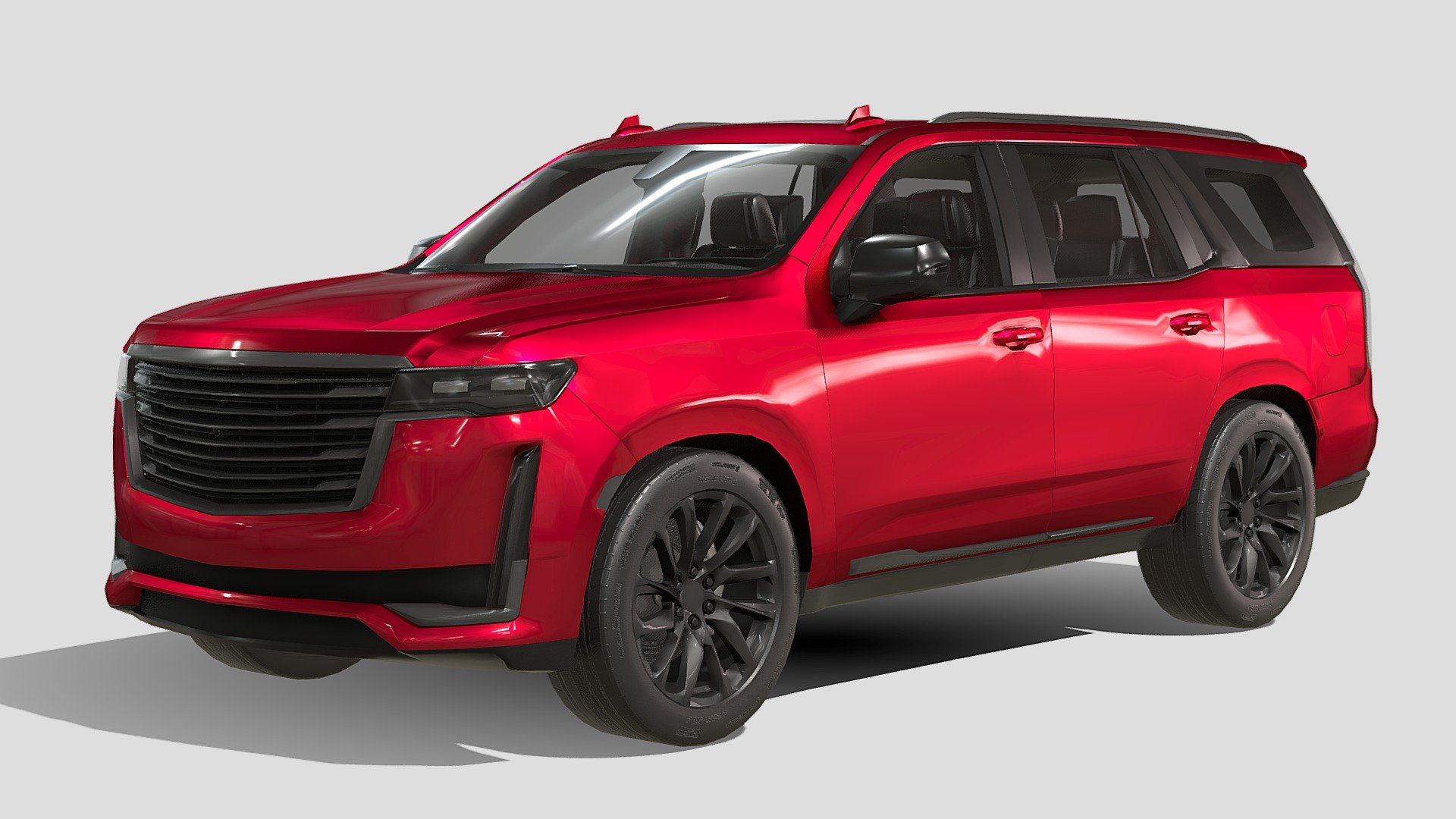 Cadillac Escalade ESV 2021 3d model