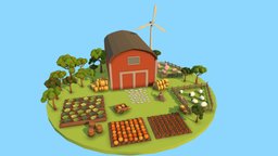 Low Poly Farm