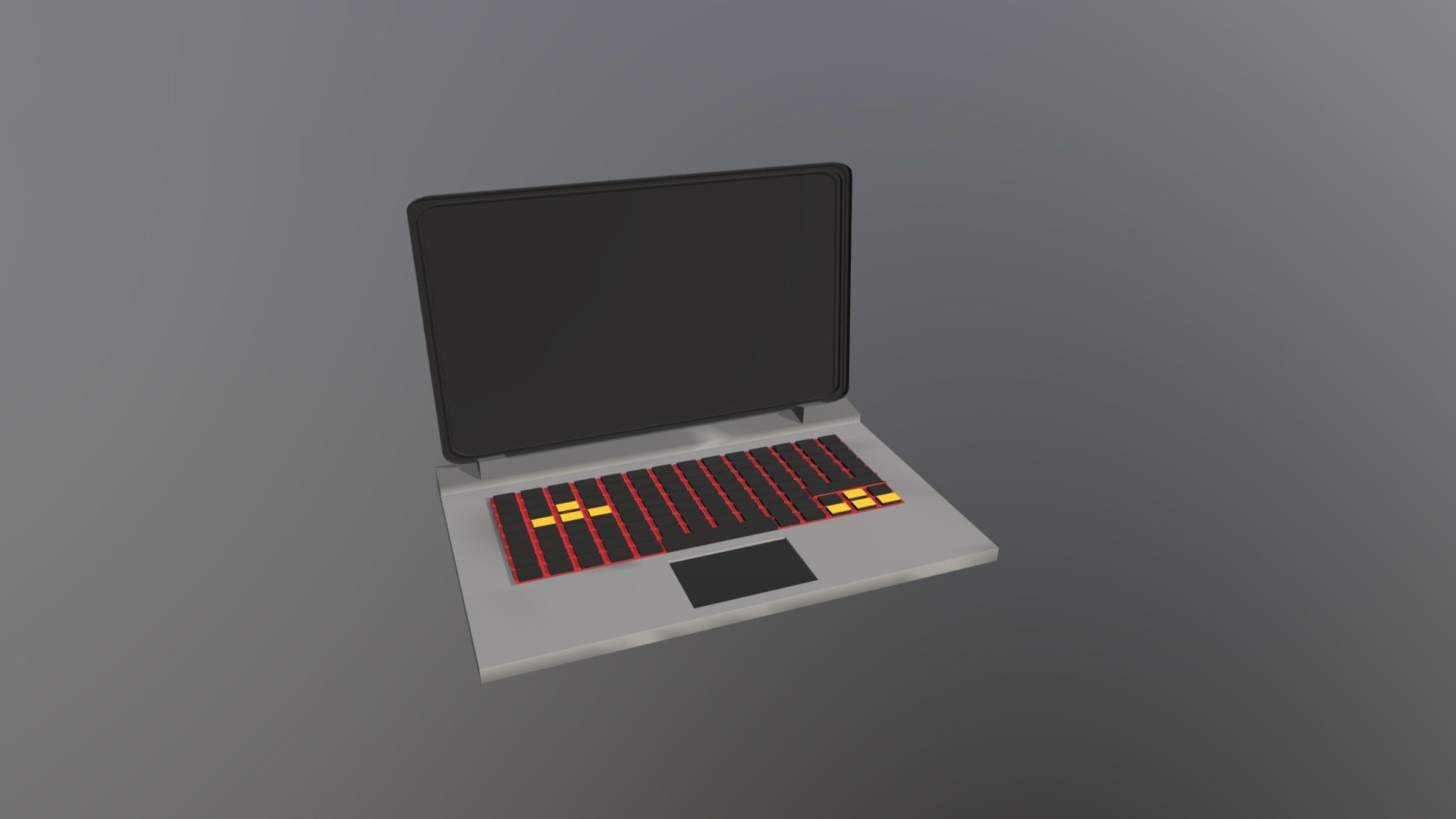 Laptop 3d model