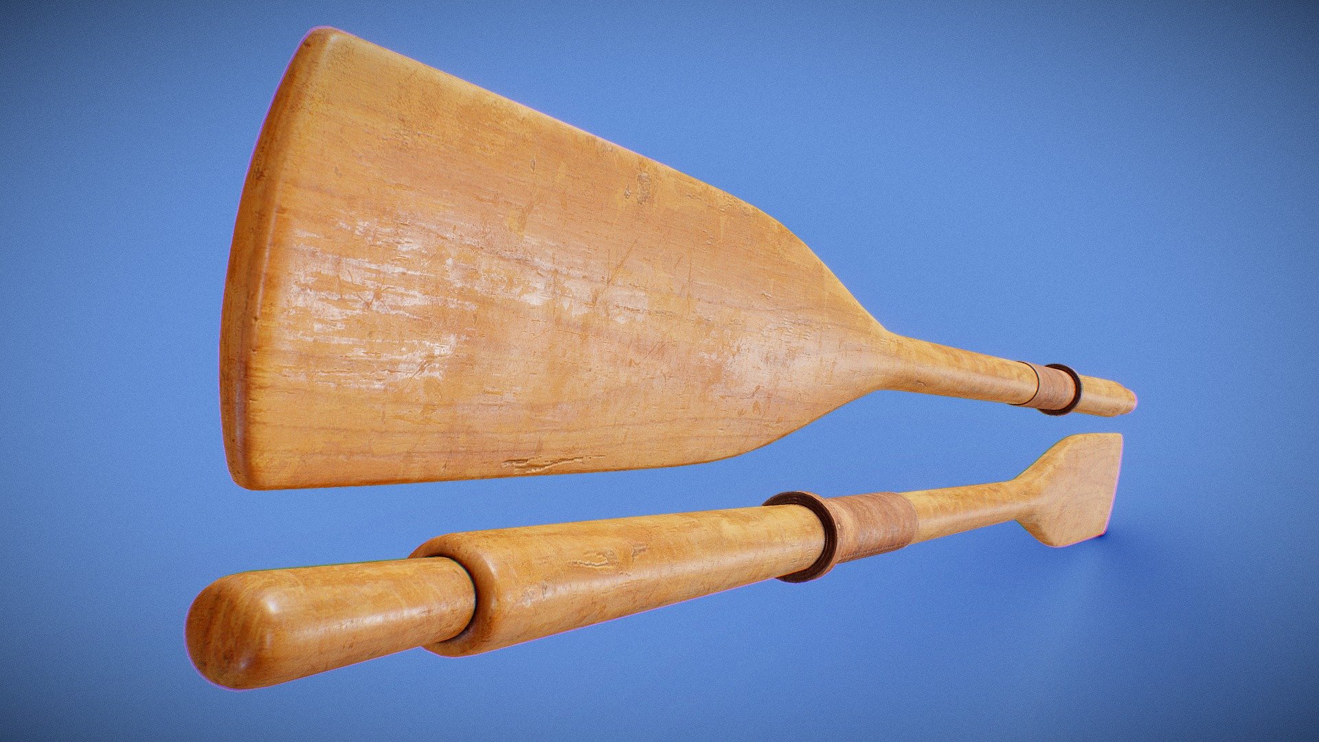 Oar 3d model