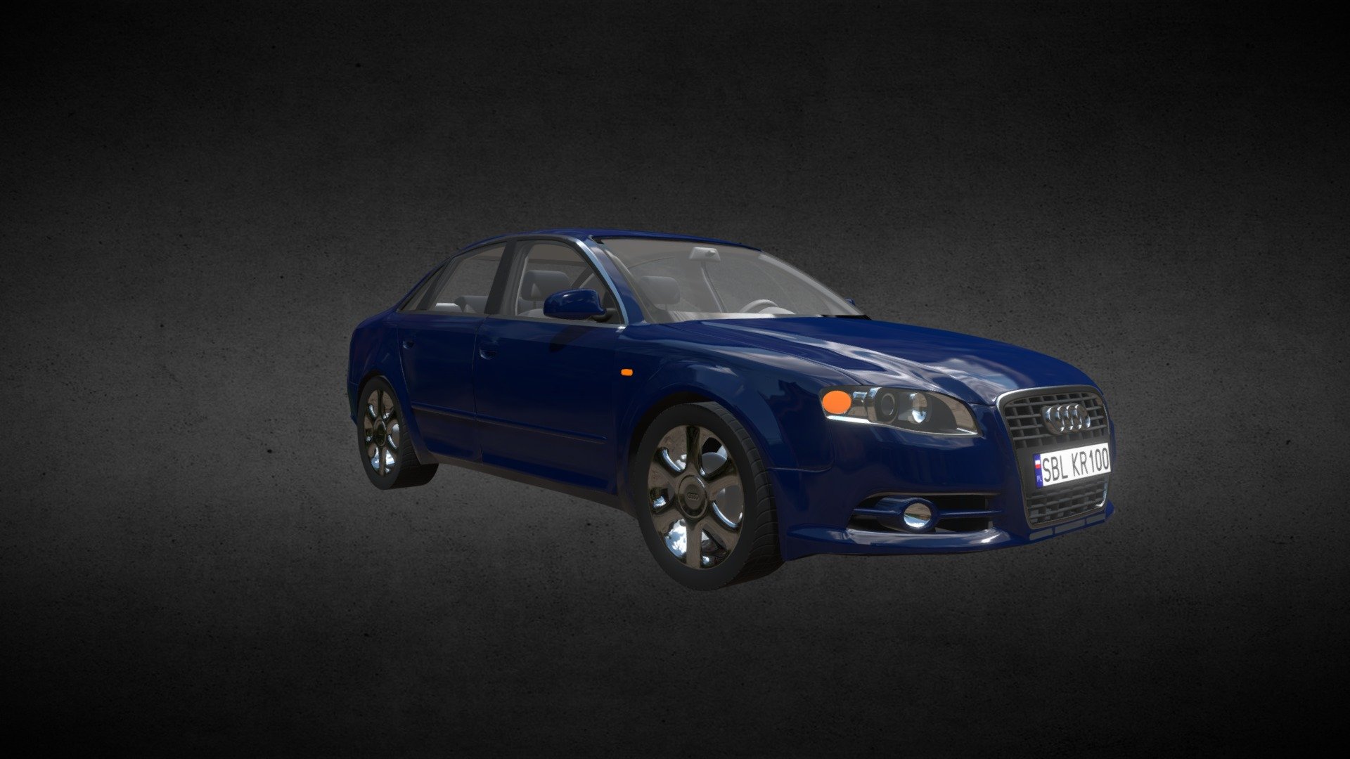 Audi A4 B7 3d model