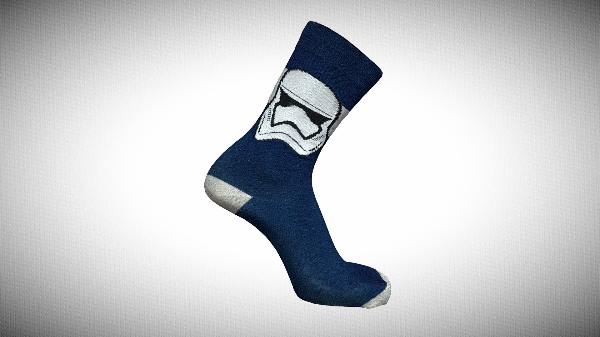 Star Wars Sock 3D Scan Sample 3d model