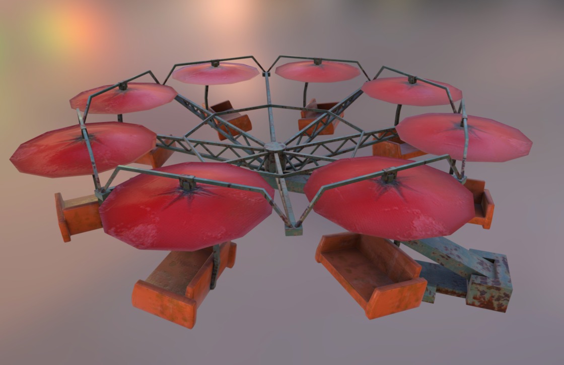 carousel 3 3d model