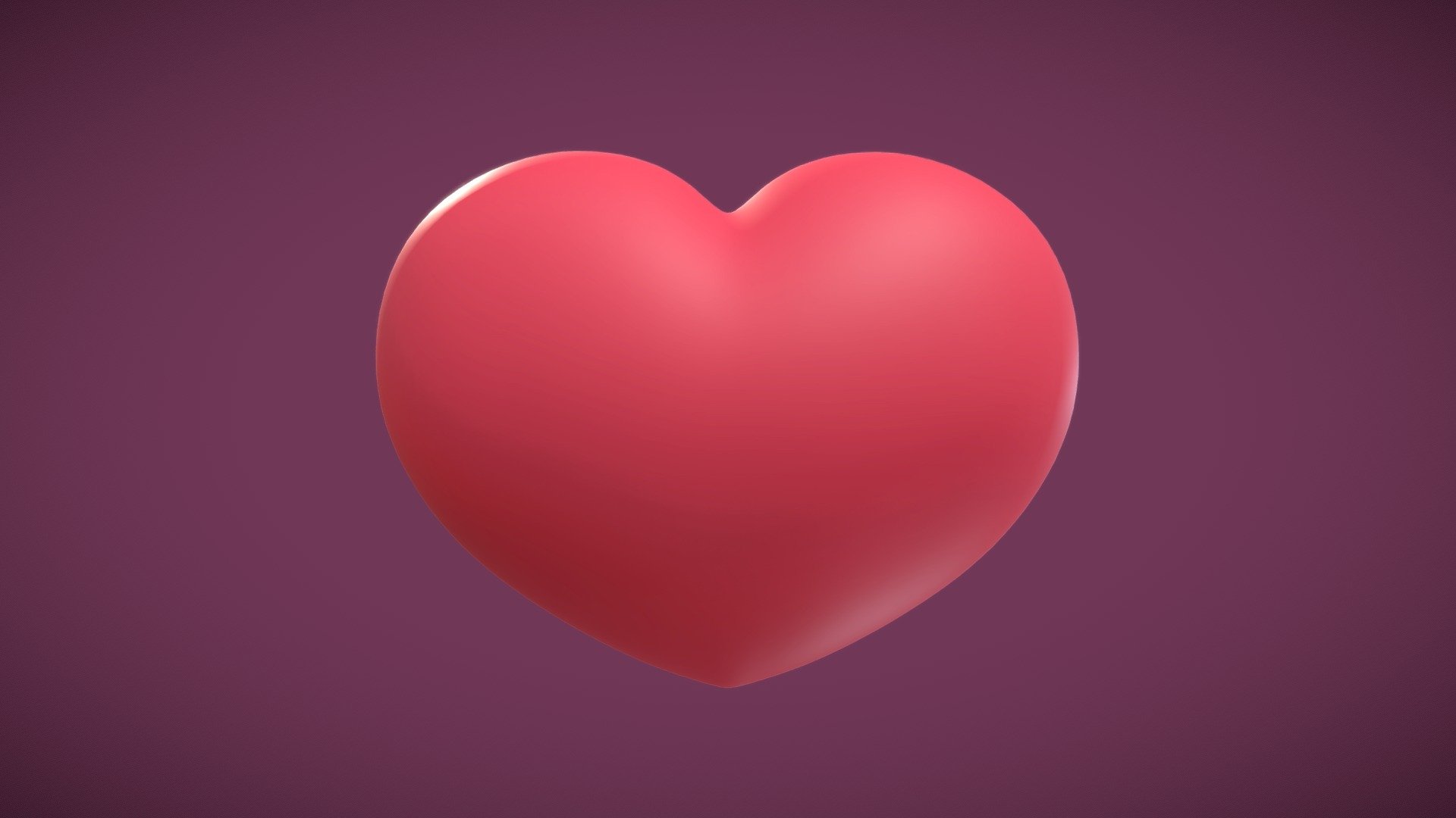 Love Heart 3d model