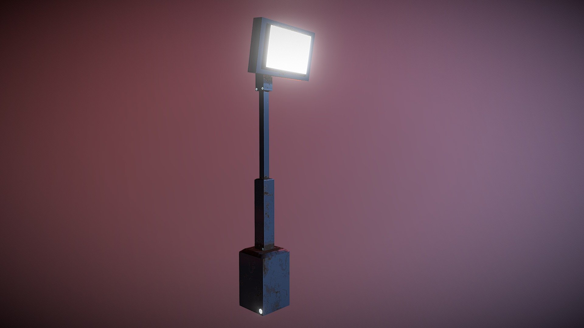 Sci-Fi Spot Light 3d model