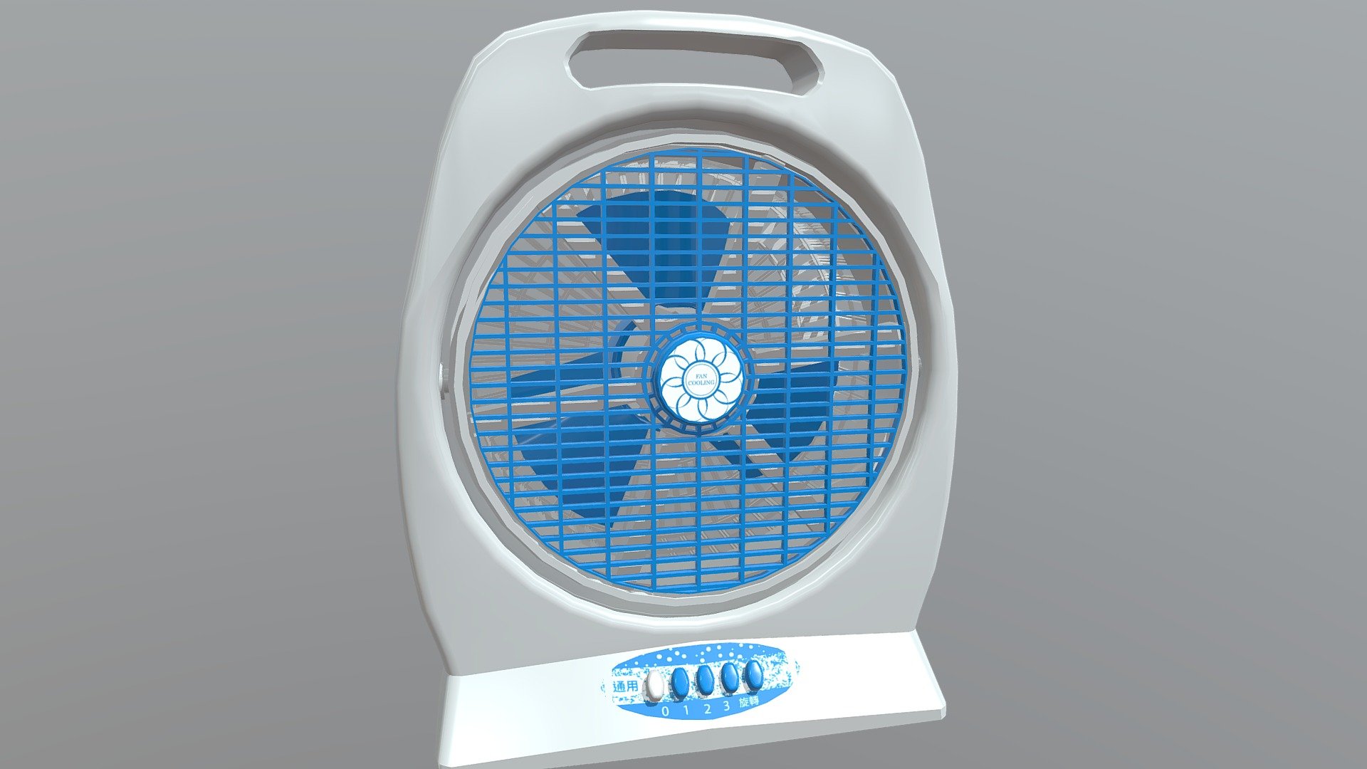 Electric fan 3d model