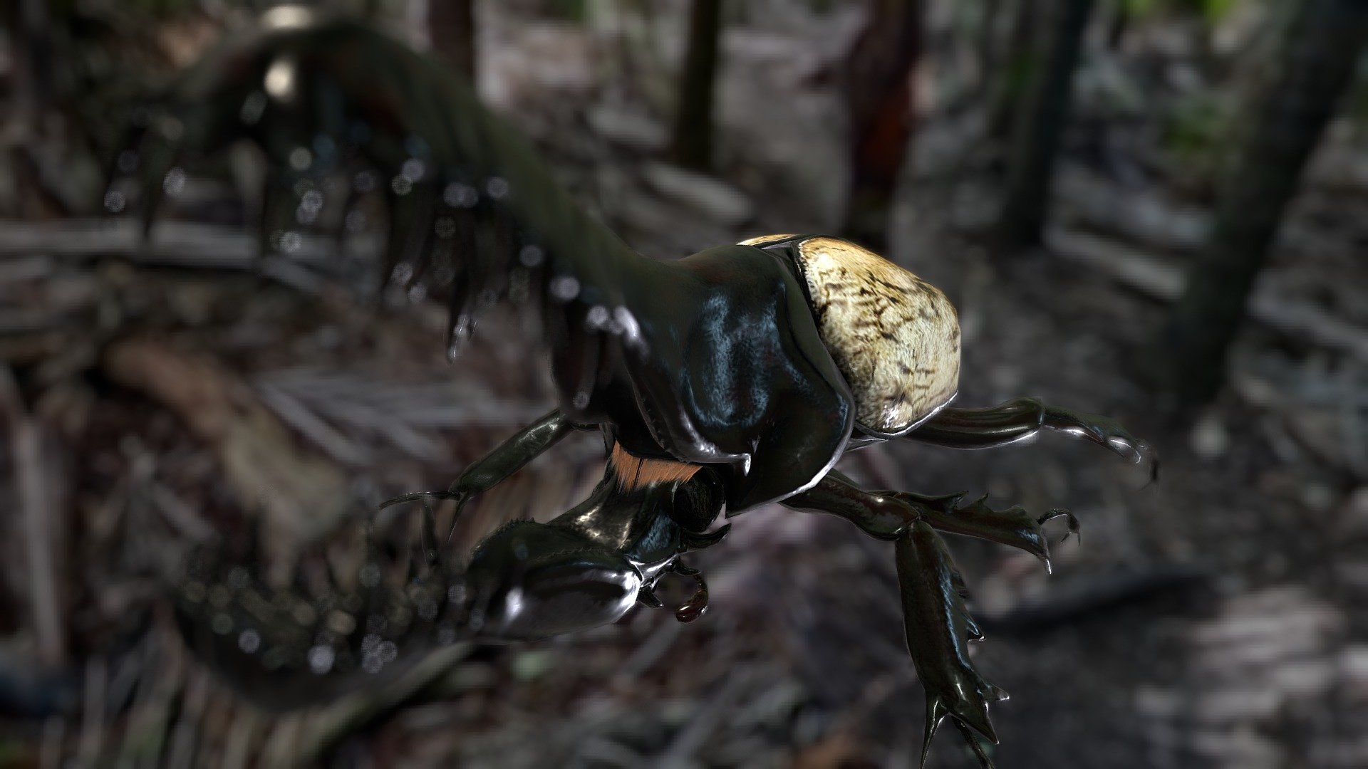 T-Rex Beetle 3d model