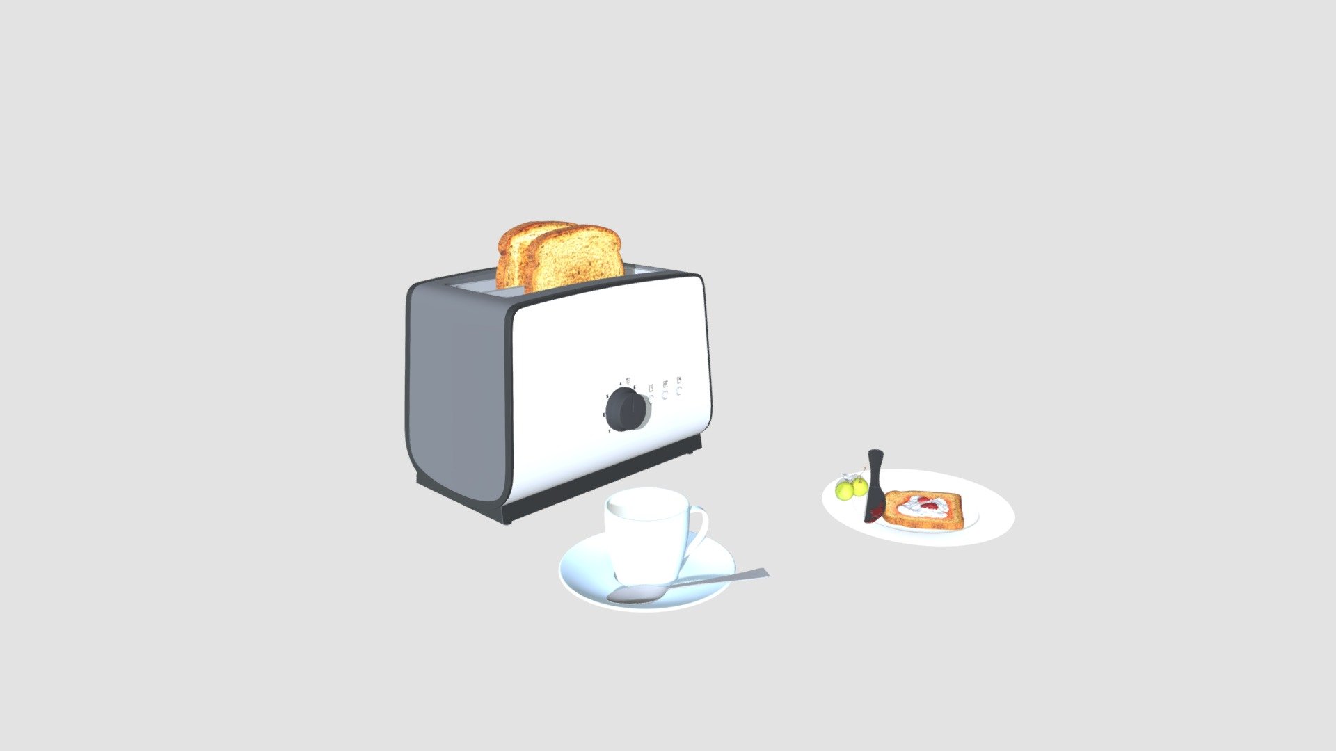 toaster 3d model